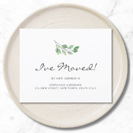 バジェット・ウォーター・カラーの緑の動く発表