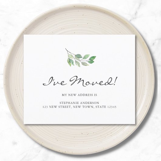 バジェット・ウォーター・カラーの緑の動く発表