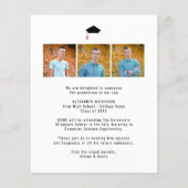 バジェット・クロフィッシュ・ボイル卒業BBQ招待状・フライ チラシ (裏面)