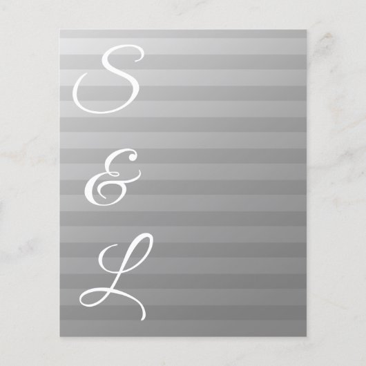 バジェット・シルバーストライプとグ結婚レイの (裏面)