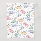 バジェット・ストンプ、チョンプ&ロア恐竜の誕生日パーティー (裏面)