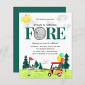 バジェット・ターニングFOREゴルフPar-Tee 4th誕生日 (正面/裏面)