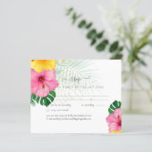 バジェット トロピカル パラダイス ビーチ ウェディング フラワーズ (スタンド正面)