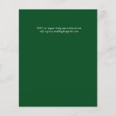 バジェット トロピカル パラダイス ビーチ ウェディング フラワーズ チラシ (裏面)