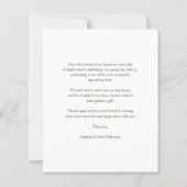 バジェット・トロピカル・ブランチ&ホワイト・フ結婚ラワーズ (裏面)