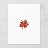 バジェット・ビジネス・ロゴ・クリスマス・ホリデー・グリーティング (裏面)