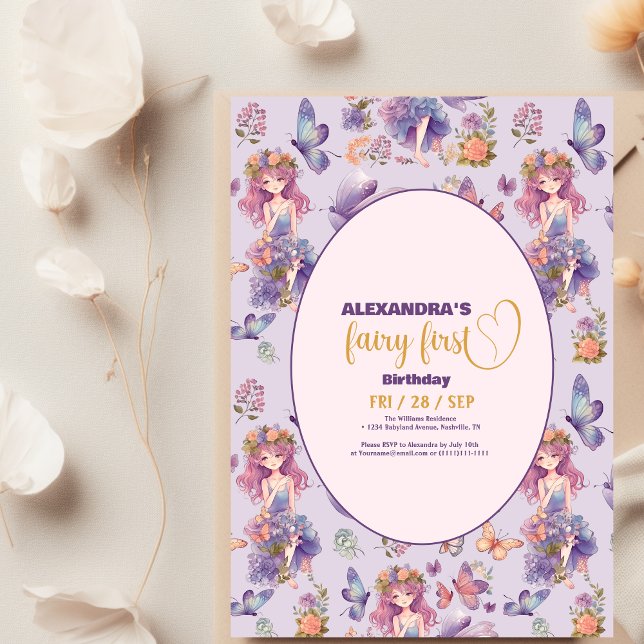 バジェット・フェアリー最初の魔法のウッドランド1番目の誕生日 (クリエイターアップロード済み)