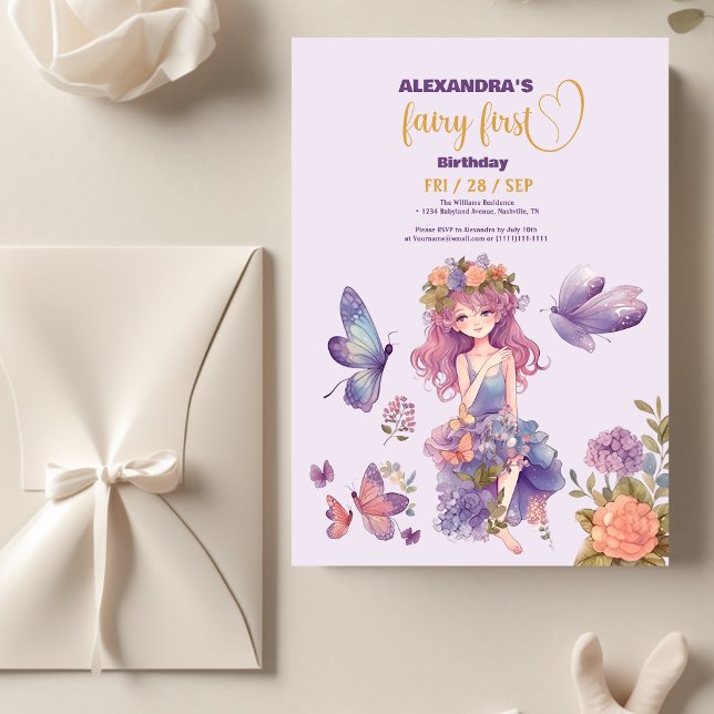 バジェット・フェアリー最初の魔法のウッドランド1番目の誕生日 (クリエイターアップロード済み)