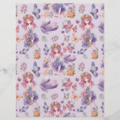 バジェット・フェアリー最初の魔法のウッドランド1番目の誕生日 チラシ (裏面)