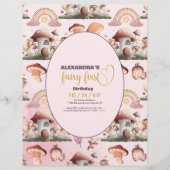 バジェット・フェアリー・ファースト・ガールの最初の誕生日 チラシ (正面)