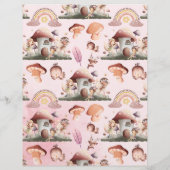 バジェット・フェアリー・ファースト・ガールの最初の誕生日 チラシ (裏面)