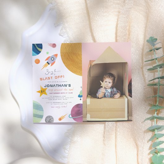 バジェット・ブラスト・オフ！ロケットトリップボーイバースデーパーティー