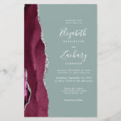 バジェット・ブルゴーニュ銀アガテセージQRコード結婚ズ (正面)