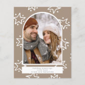 バジェット・ホリデー・クリスマススターパーソナライズされた写真 (正面)