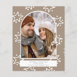 バジェット・ホリデー・クリスマススターパーソナライズされた写真