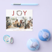 バジェット・ホリデー・フォト・カード |クリスマスモダン。 チラシ (シングル)