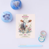 バジェット・ホーリー・カウイI'm One Cow Girl 1st誕生日 チラシ (シングル)