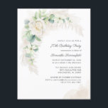 バジェット・ボタニカル70th誕生日パーティーへの招待<br><div class="desc">上の「パーソナライズ」ボタンを使用しカスタムて、お客様のイベント詳細を使用しパーソナライズされたて、お客様の独自のバースデーパーティ招待状とを簡単に作成すクリックる。「このテンプレートを編集」ボタンを使用して、文字のスタイルと配置をさらに再配置し、フォーマットする。記念日、ブライダルシャワー、誕生日パーティー、新生児、《キリスト教》洗礼式や命名式などの他の特別なイベントのために簡単に転用できる。</div>