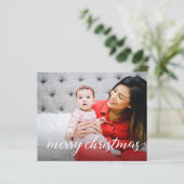 バジェット・メリークリスマススクリプトカスタムの写真モダン (スタンド正面)