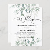 バジェット・ユーカリ結婚・グリーナリー計画 (正面/裏面)