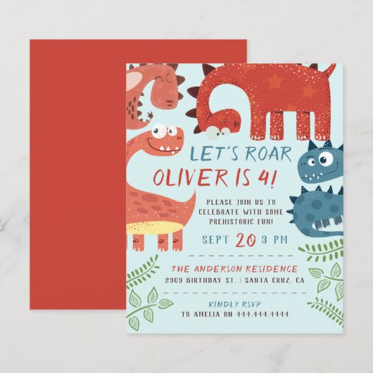 バジェット・レッツ・ドノ・チルドレン・バースデーパーティー (正面/裏面)