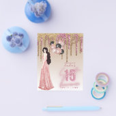 バジェット ローズゴールド グリッター キンセアニエラ ブラネット      チラシ (シングル)