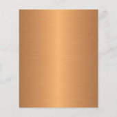 バジェット ローズゴールド ビジネス グランドオープンの招待状 (裏面)