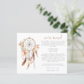 バジェットBohoウォーターカラードリームキャッチャー新住所 (スタンド正面)