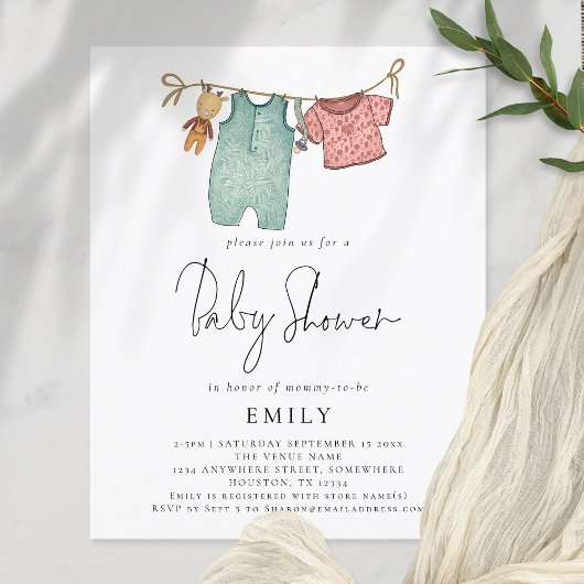 バジェットBohoシックな服オンライン赤ちゃんシャワー