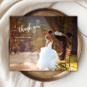 バジェットBohoタイポグラフィ2結婚写真ありがとう