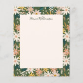 バジェットBohoフローラグリーンベイビーシャワーありがとう (正面)