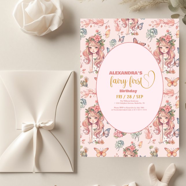 バジェットBoho妖精ファースト・ガールの最初の誕生日 (クリエイターアップロード済み)