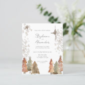 バジェットBoho TreesスターQRコードクリスマス結婚ズ (スタンド正面)