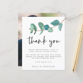 バジェットEucalyptus写真結婚の感謝