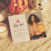 バジェットHey Boo Halloween Boho Girl誕生日写真