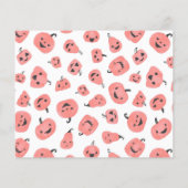 バジェットHey Boo Halloween Boho Girl誕生日写真 (裏面)