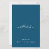 バジェットJingleオールウェイホリデーフォトフラットカード (裏面)