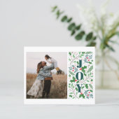 バジェットJOYホリーベリーフォトホリデーカード (スタンド正面)