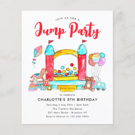 バジェットJUMPパーティーバウンスハウストランポリン誕生日