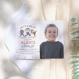 バジェットLet's Kick It忍者空手フォト誕生日