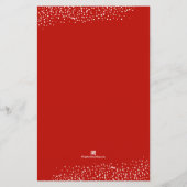 バジェットNOELグリーンエレガントリー招待状 (裏面)