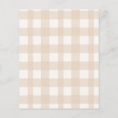 バジェットOhベビーカボチャ男女兼用ベビーシャワー (裏面)