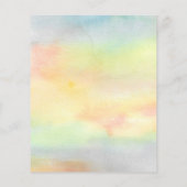 バジェットOhベビーベビーシャワー招待状 (裏面)