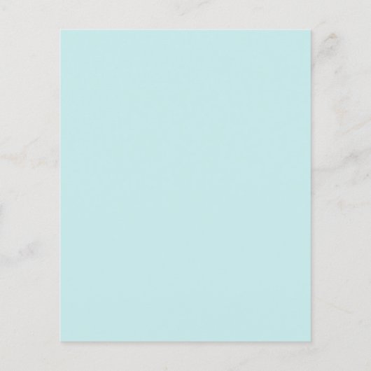 バジェットOhベビーモダンベビーシャワー招待状 (裏面)