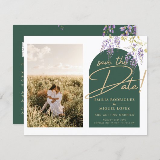 バジェットPHOTOウィス結婚テリアのDave Dates (正面/裏面)