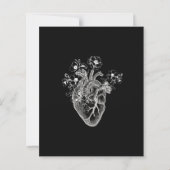 バジェットTILデスゴシックスカルブラックブライダルシャワー (裏面)