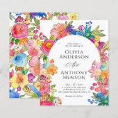 バジェットWhimsyはっきりしたフローラ水の色結婚の (正面/裏面)