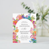 バジェットWhimsyはっきりしたフローラ水の色結婚の (スタンド正面)