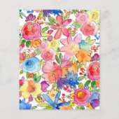 バジェットWhimsyはっきりしたフローラ水の色結婚の (裏面)