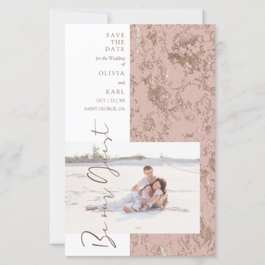 バジェッモダントバラ金ゴールドビーオアゲストフォトカップル (正面)